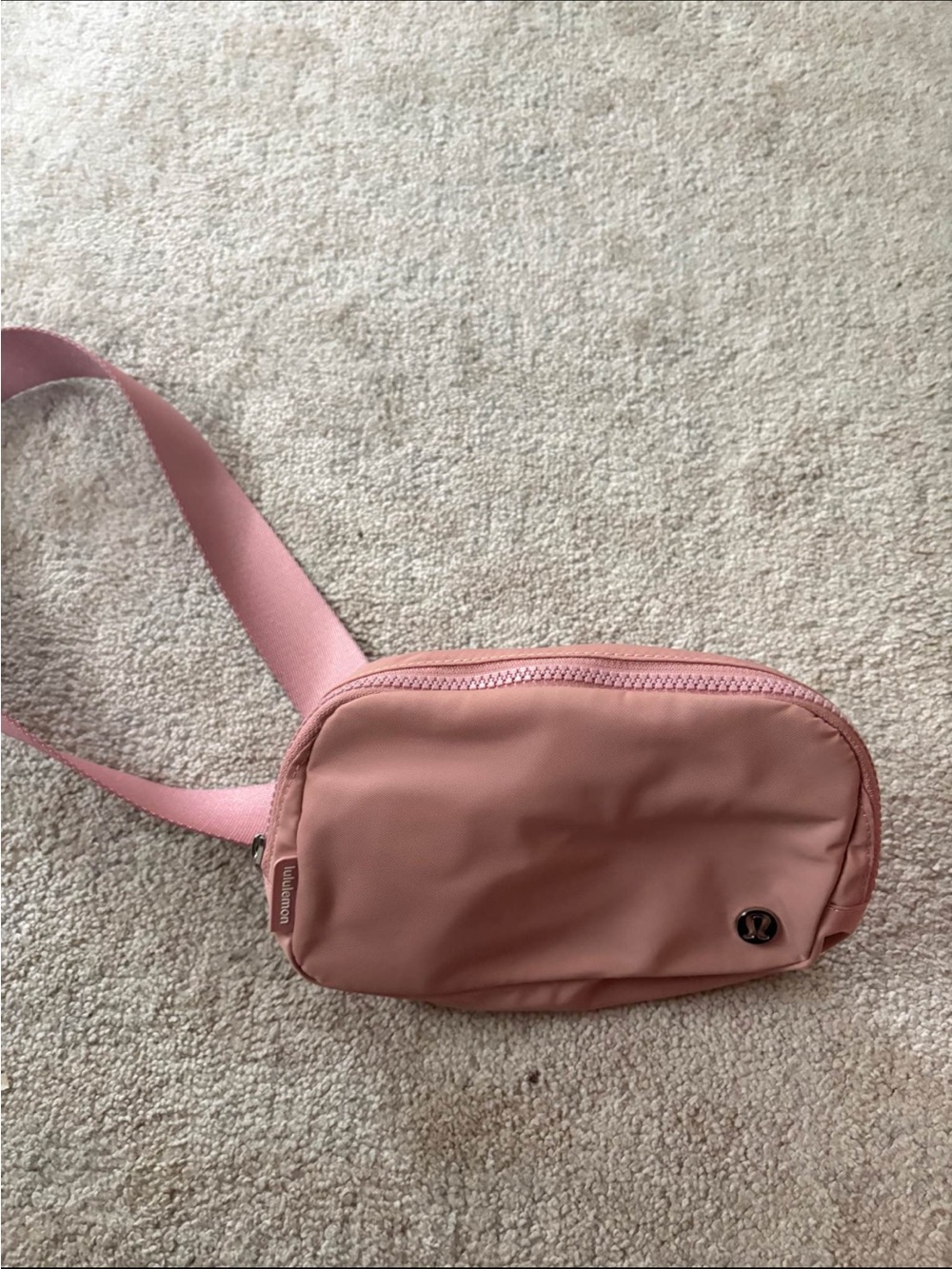 lululemon Rose Pink Belt Bag
